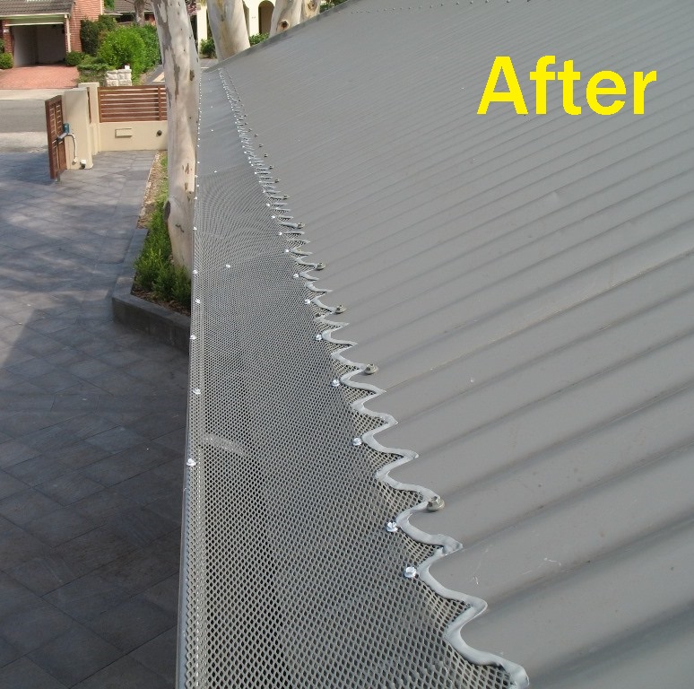 After Image of Colorbond on a Corrugated Roof
